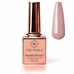 No Wipe Top Coat Shimmer Pinky Top