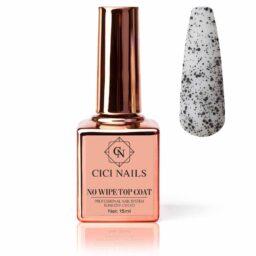 No Wipe Top Coat Velvet Black Flakes